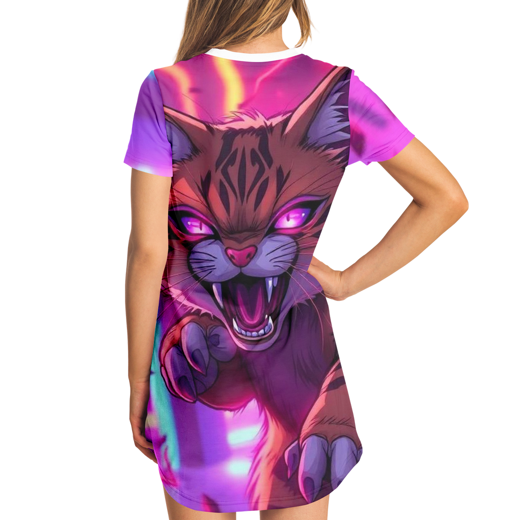 Danger Kitty - ShirtDress