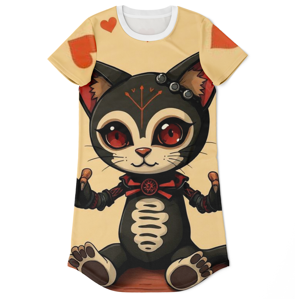 Voodoo Kitty - ShirtDress