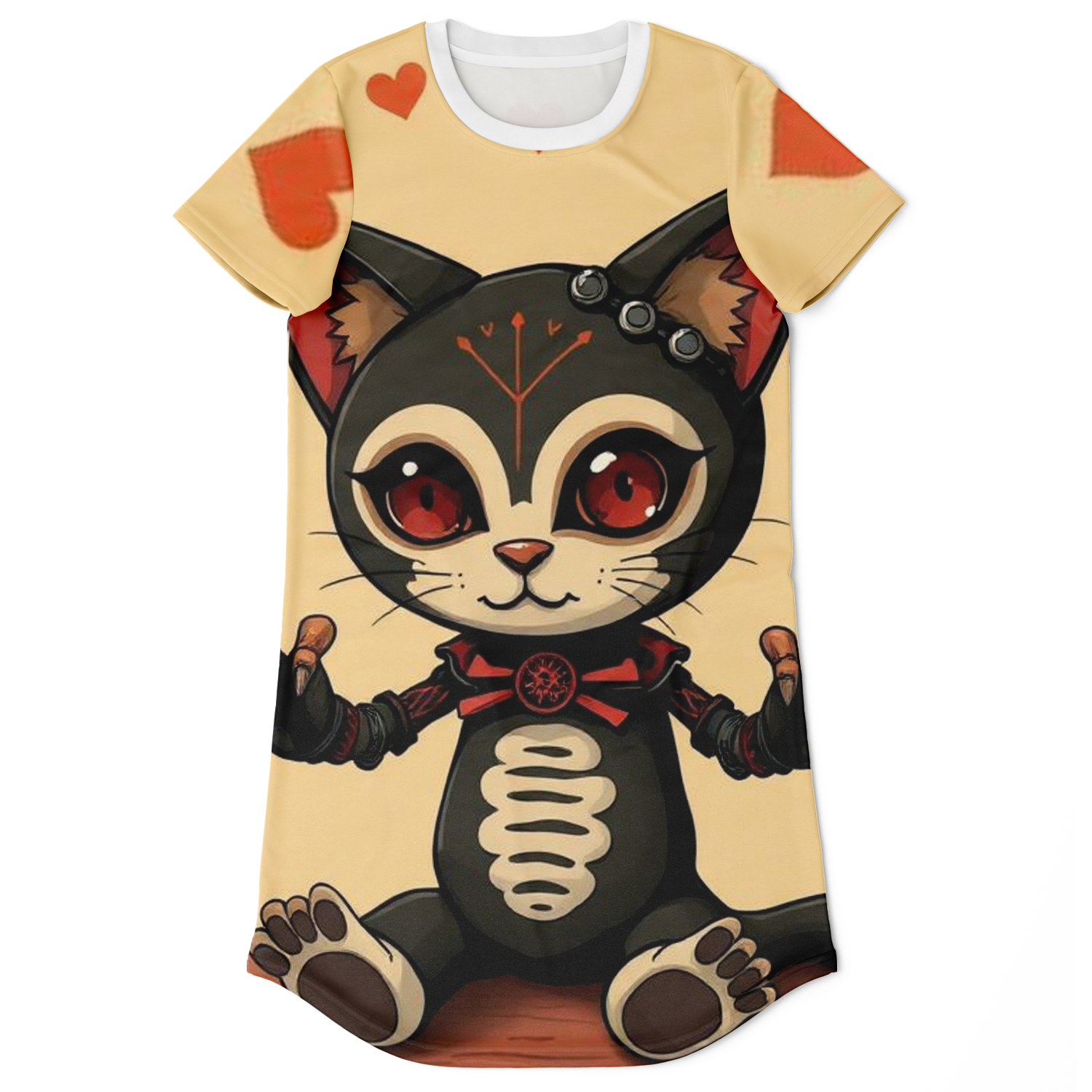 Voodoo Kitty - ShirtDress