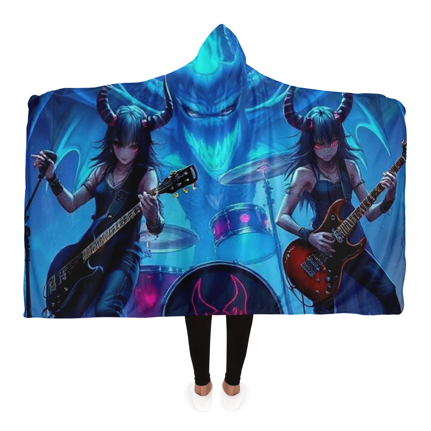 Death Metal - Hooded Blanket