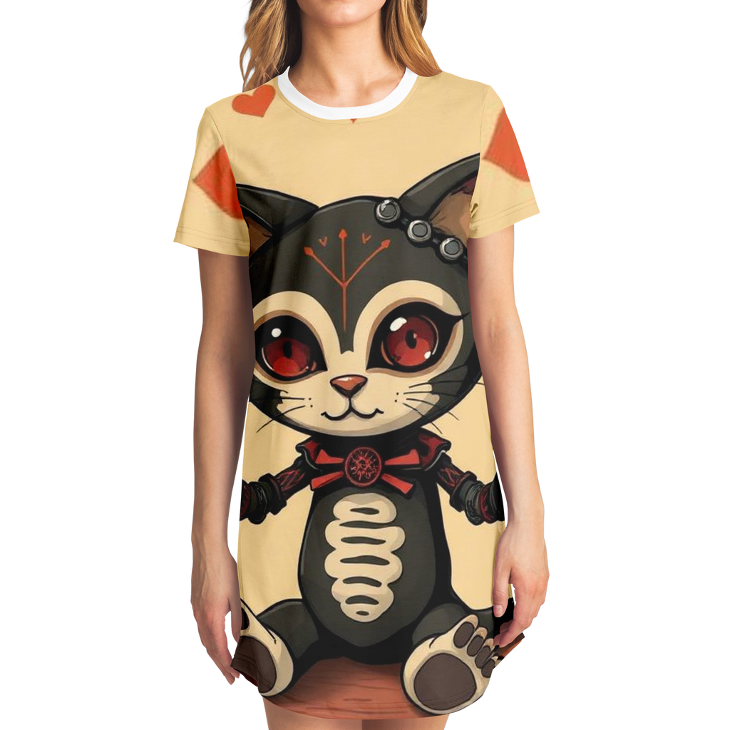 Voodoo Kitty - ShirtDress