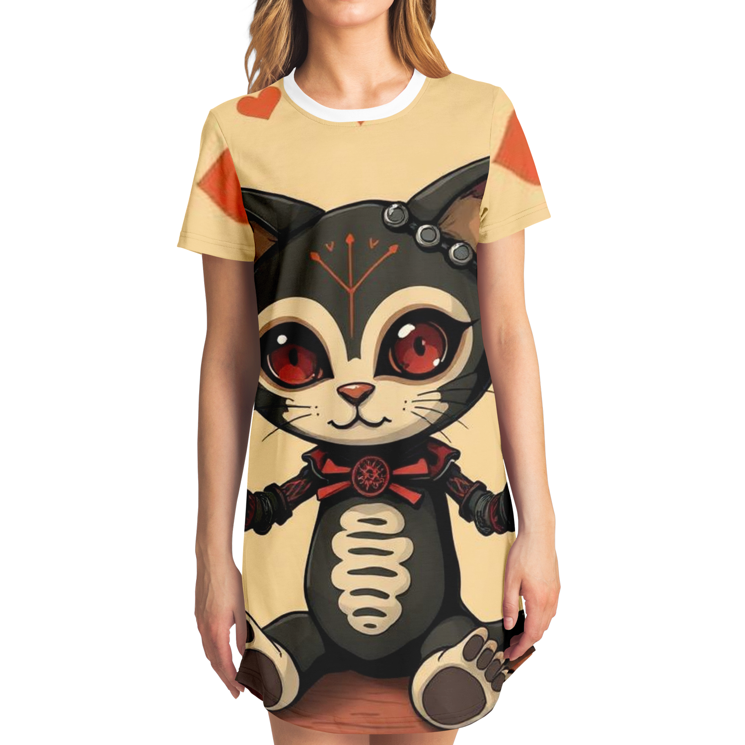 Voodoo Kitty - ShirtDress