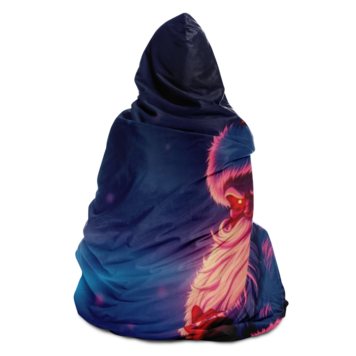 Naughty or Nice - Hooded Blanket