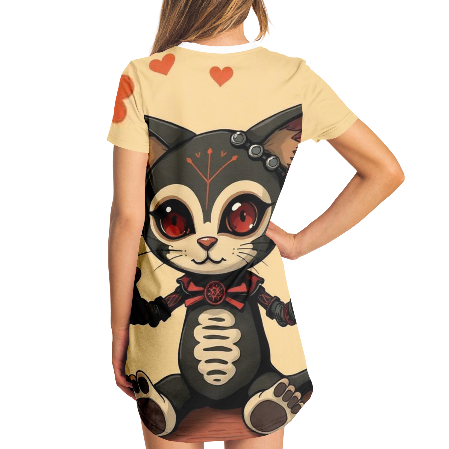 Voodoo Kitty - ShirtDress